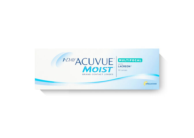 Acuvue 1 Day Moist Multifocal Contact Lenses 30 Pack Eyeconic 