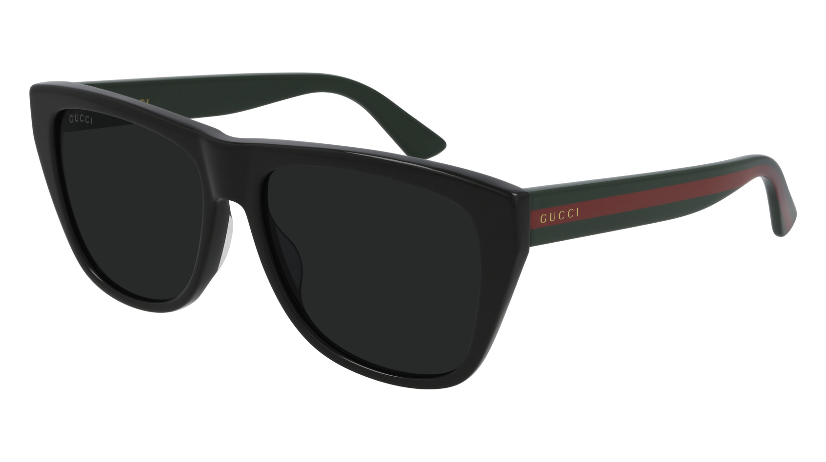 Gucci Monochrome GG Rectangle Acetate Sunglasses - ShopStyle in 2023